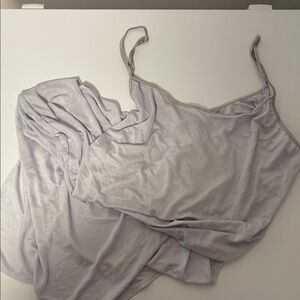 Vassarette Soft Gray Lingerie Slip